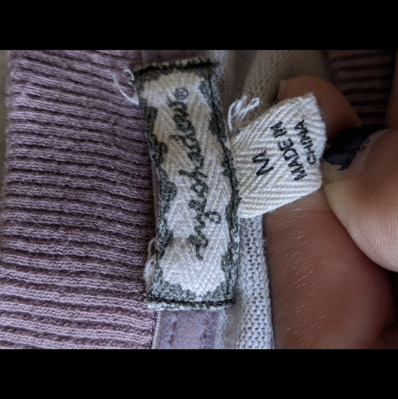 Lavender Floral Sweater - Picture 3 of 3